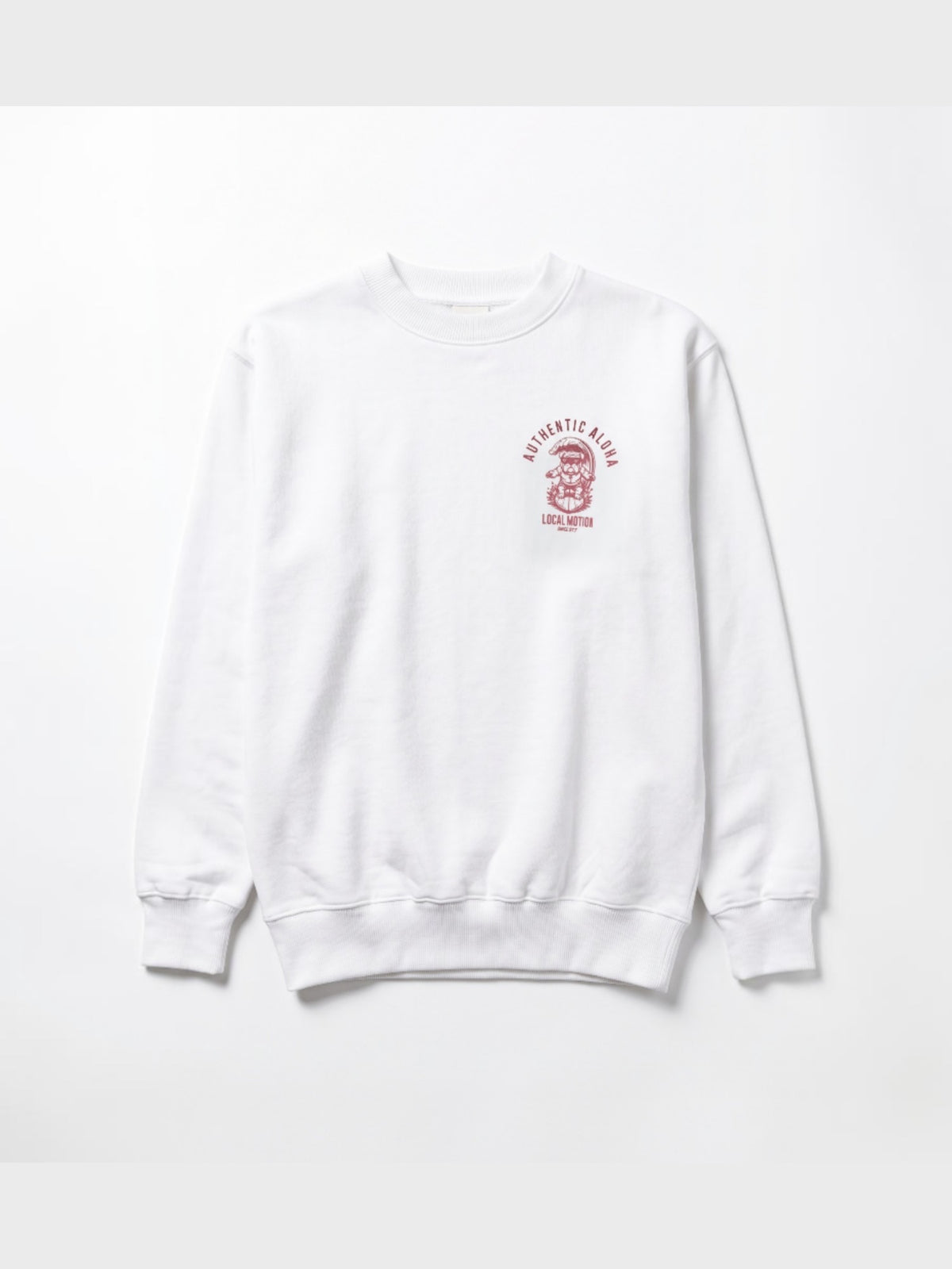 サーフドッグアーチスウェット - WHT
