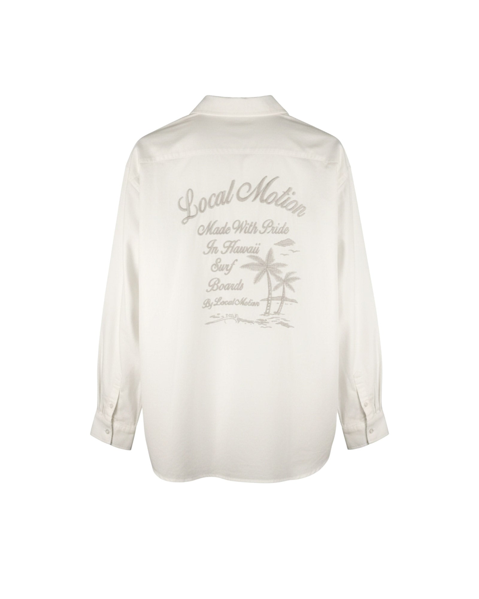 オックスフォード刺繍 長袖シャツ – ローカルモーション公式オンライン