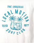 ロコモーションサーフクラブTシャツ - WHT