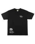 スラブ刺繍Tシャツ - BLK