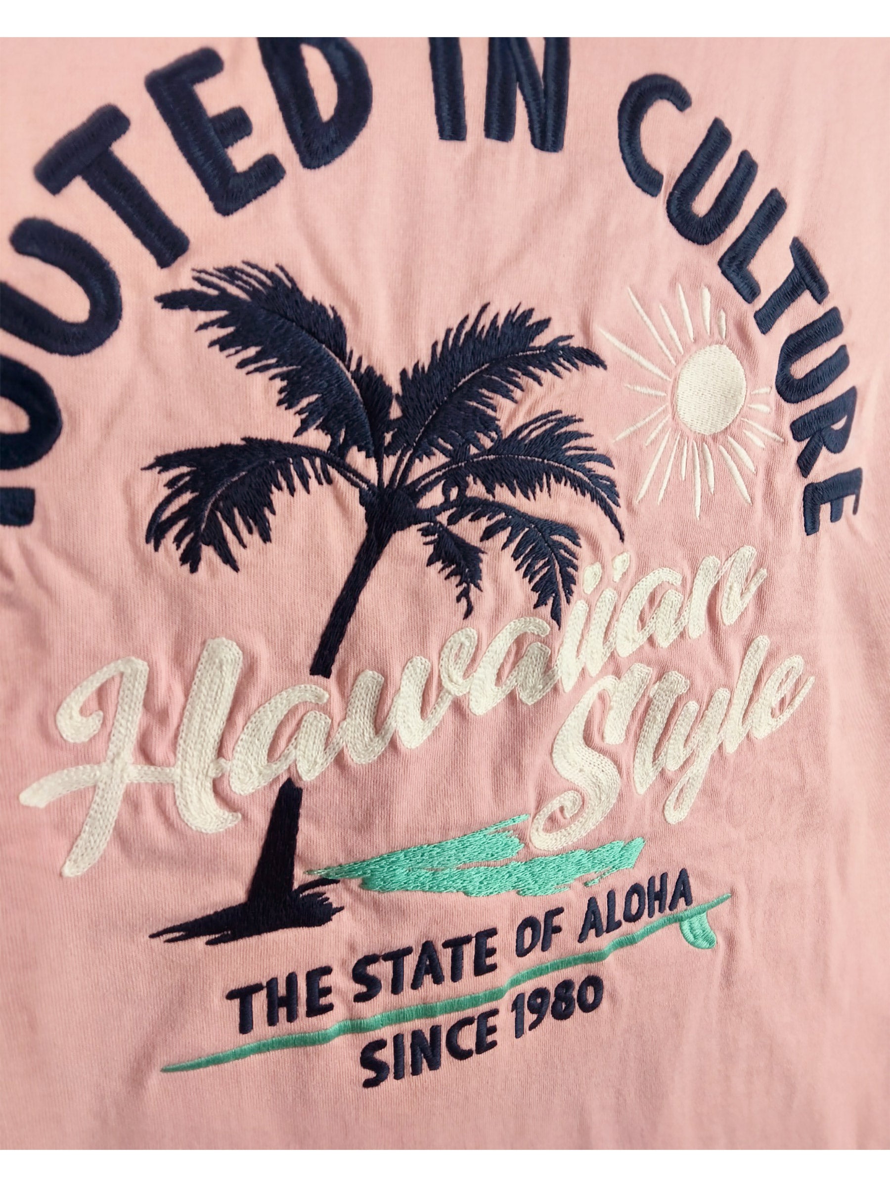 アーチロゴ刺繍Tシャツ