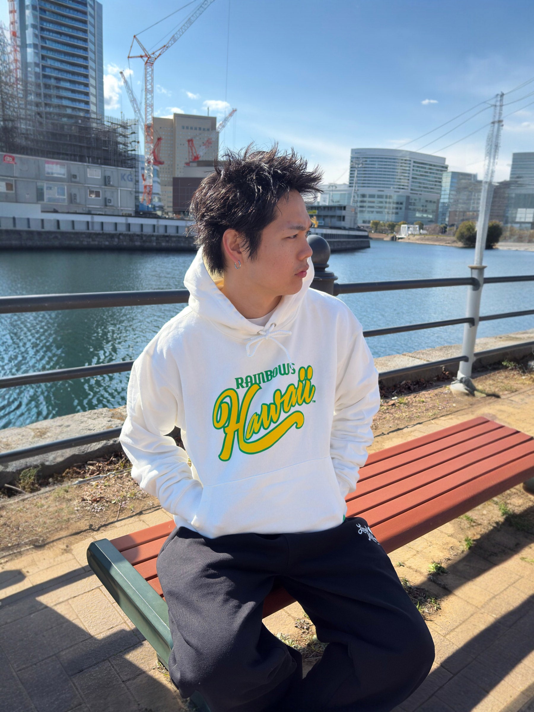 US.COTTON 裏毛プルパーカー