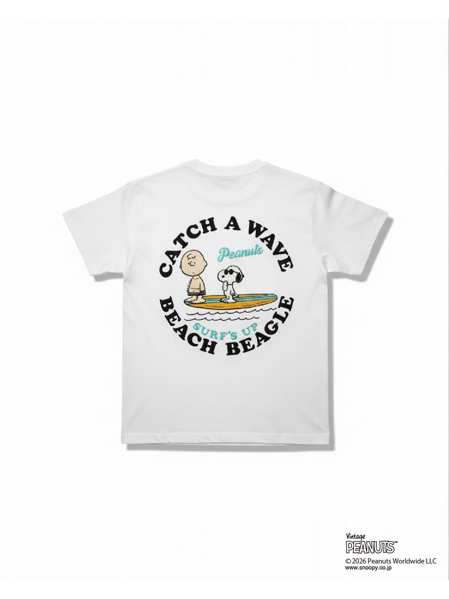 スヌーピー刺繍Tシャツ