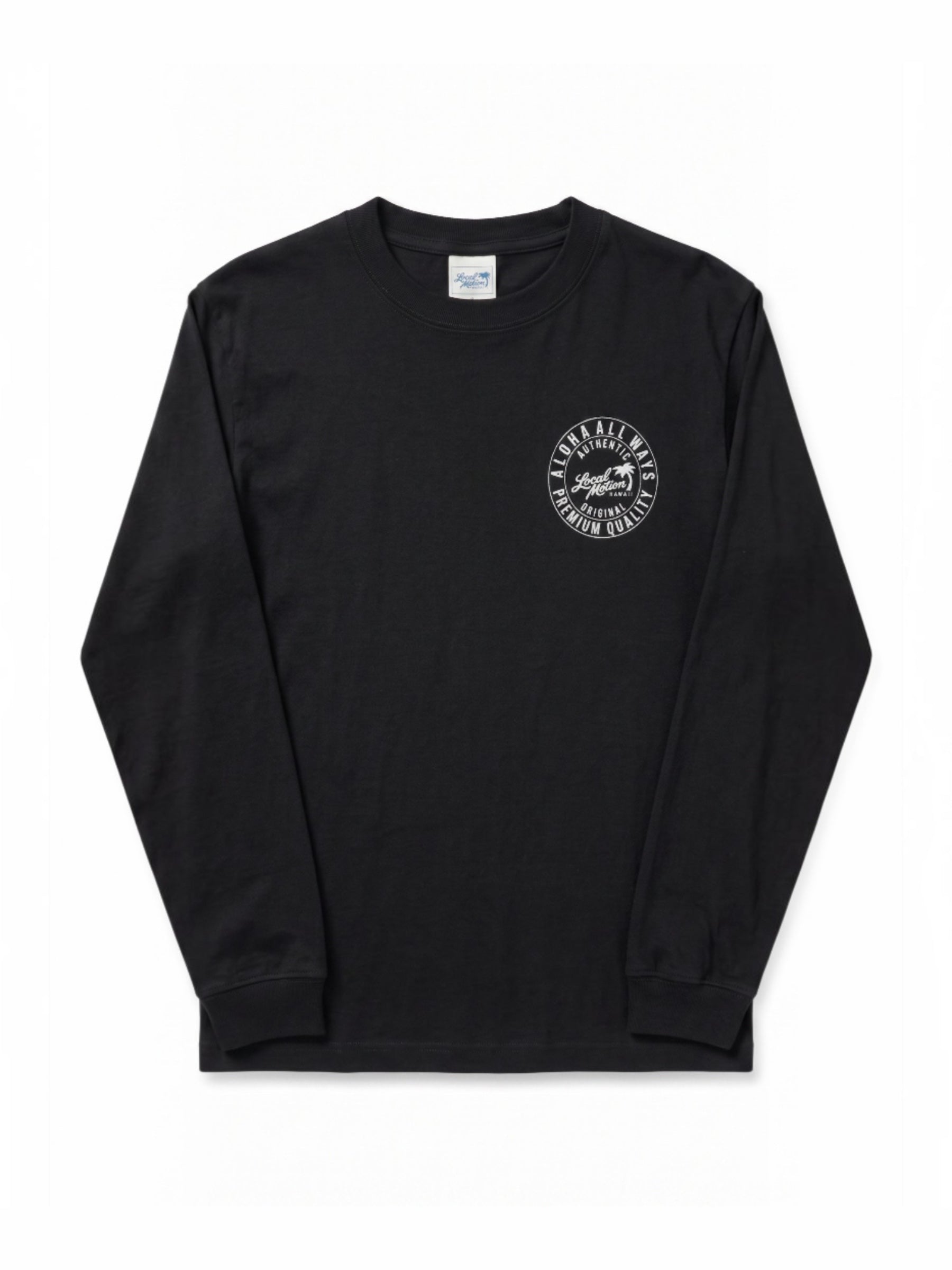 サークルロゴ長袖Tシャツ - BLK – ローカルモーション公式オンライン