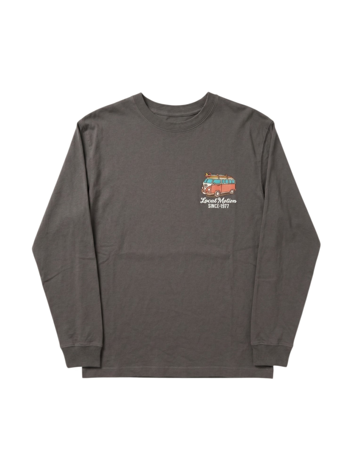 バスサガラ刺繍ロングTシャツ - CHA