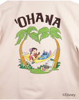 リロ＆スティッチオハナプリントTシャツ