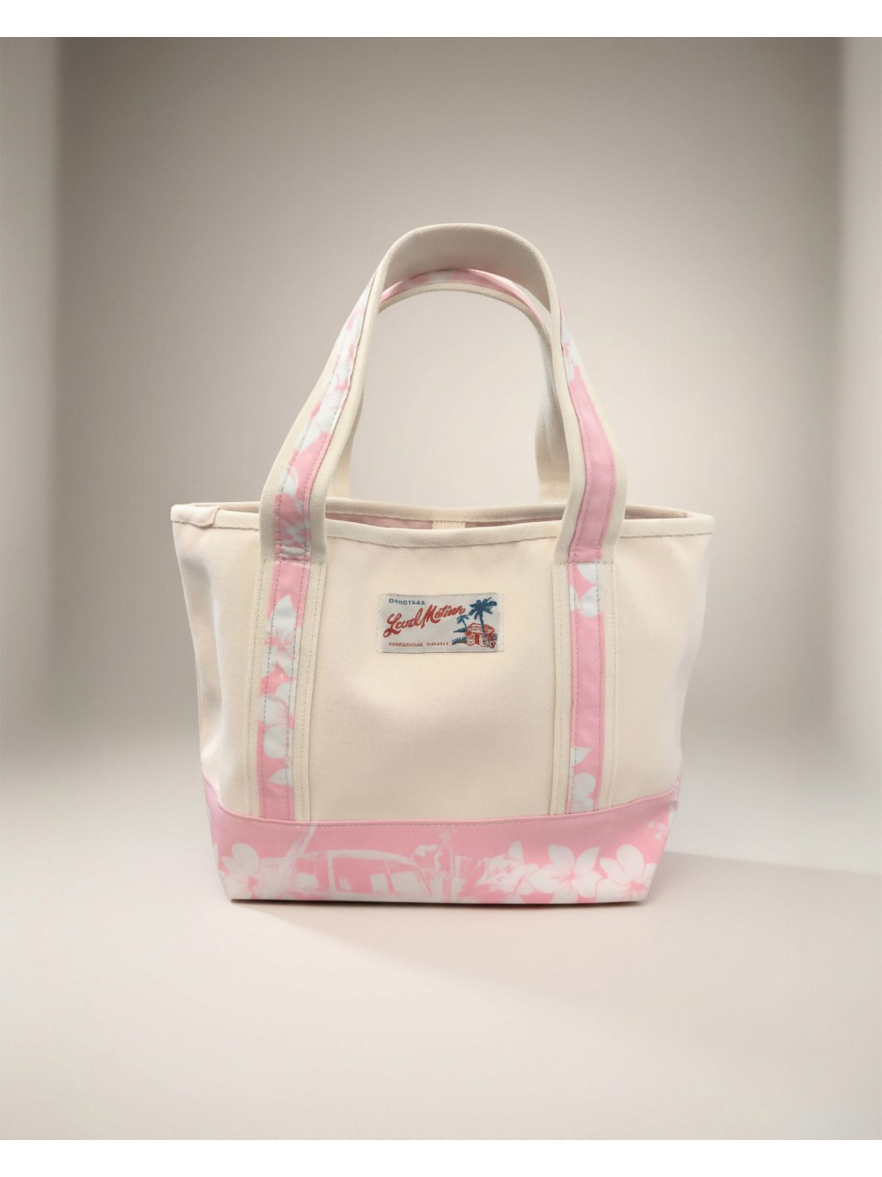 アロハプリントトート2 - PNK