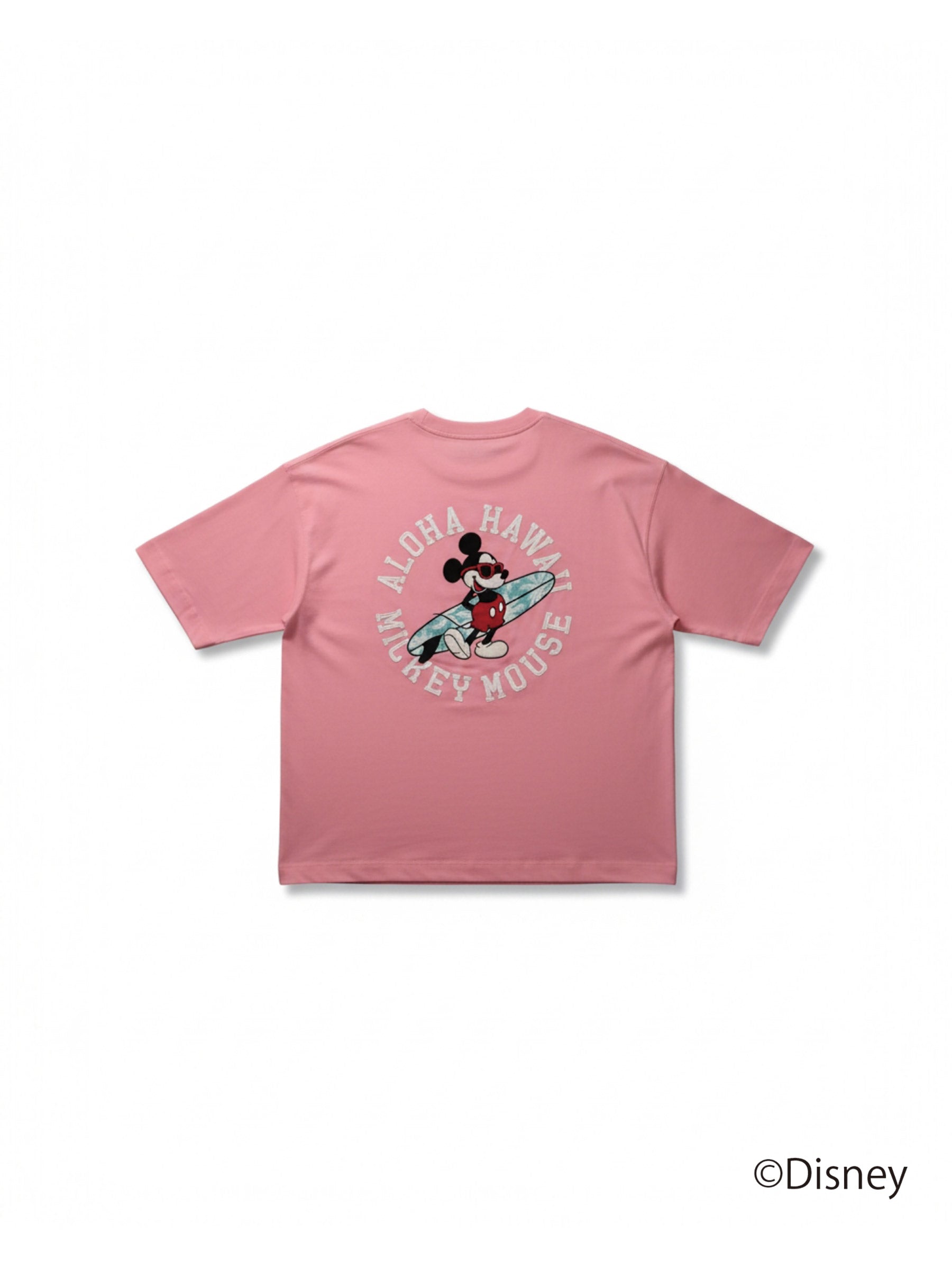 Shalom club ピンク グリッター 星柄 半袖 Tシャツ c26n-2.jpg