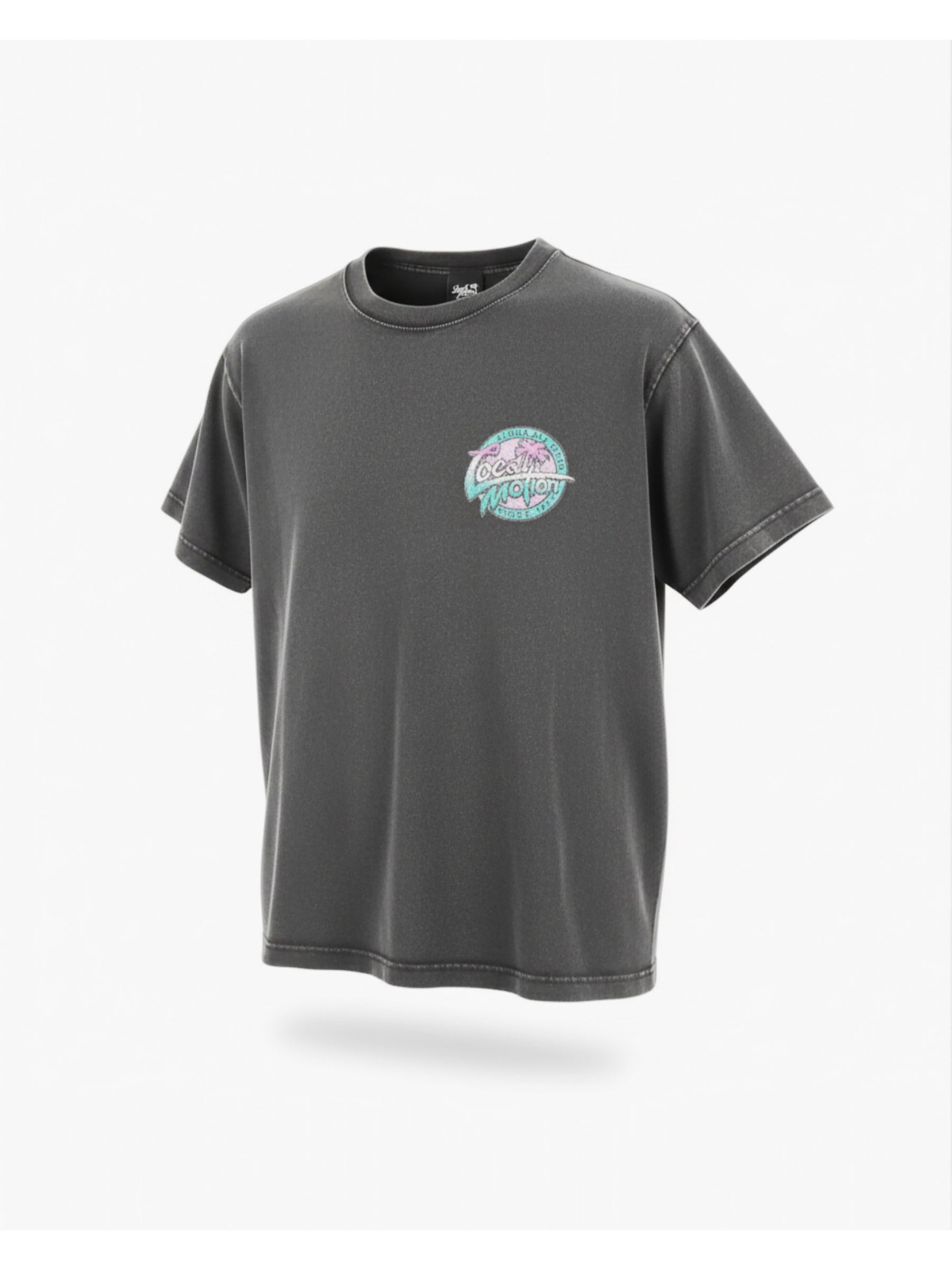 パウダーブリーチTシャツ - BLK