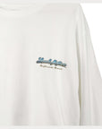 ヘクサゴン長袖Tシャツ -  WHT