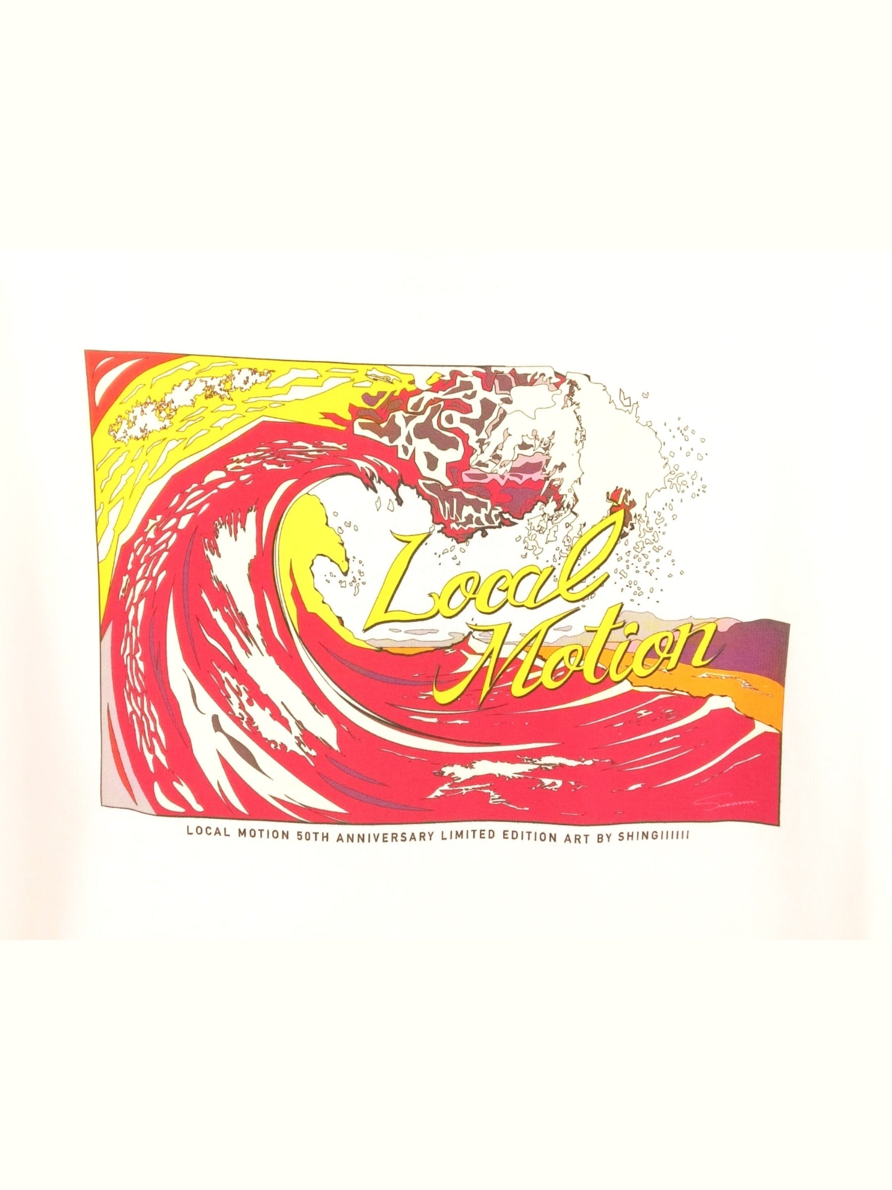 アニバーサリーパイプラインTシャツ - WHT – ローカルモーション公式