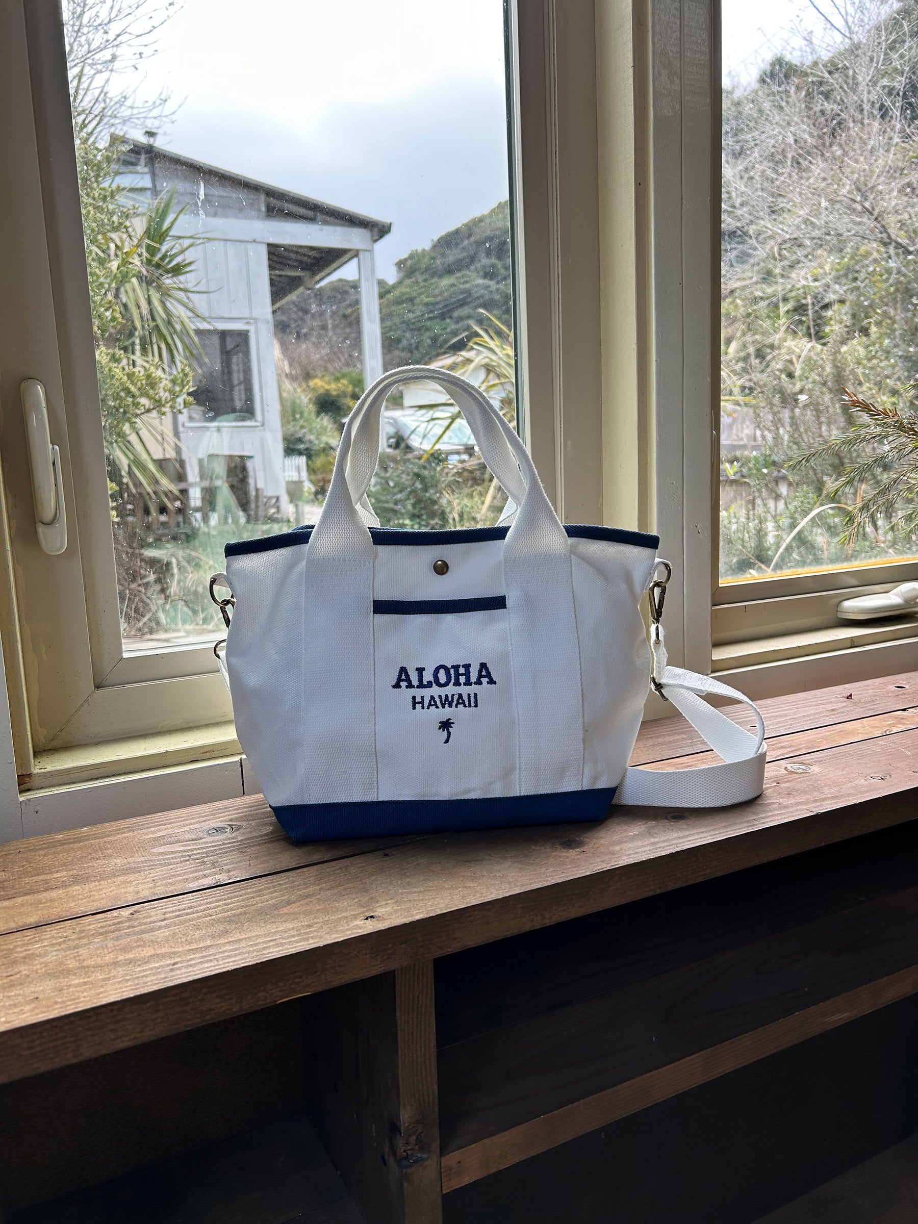 ショルダートート - WHT