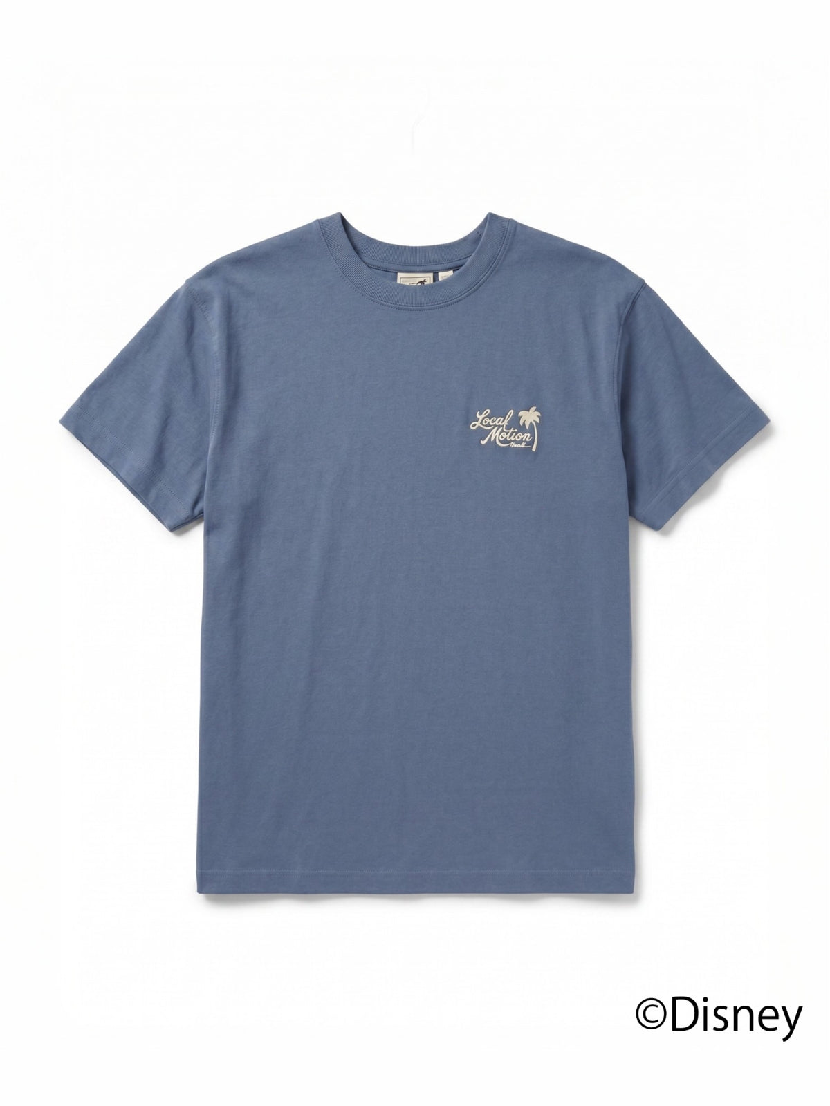 スティッチサガラ刺繍Tシャツ - NVY
