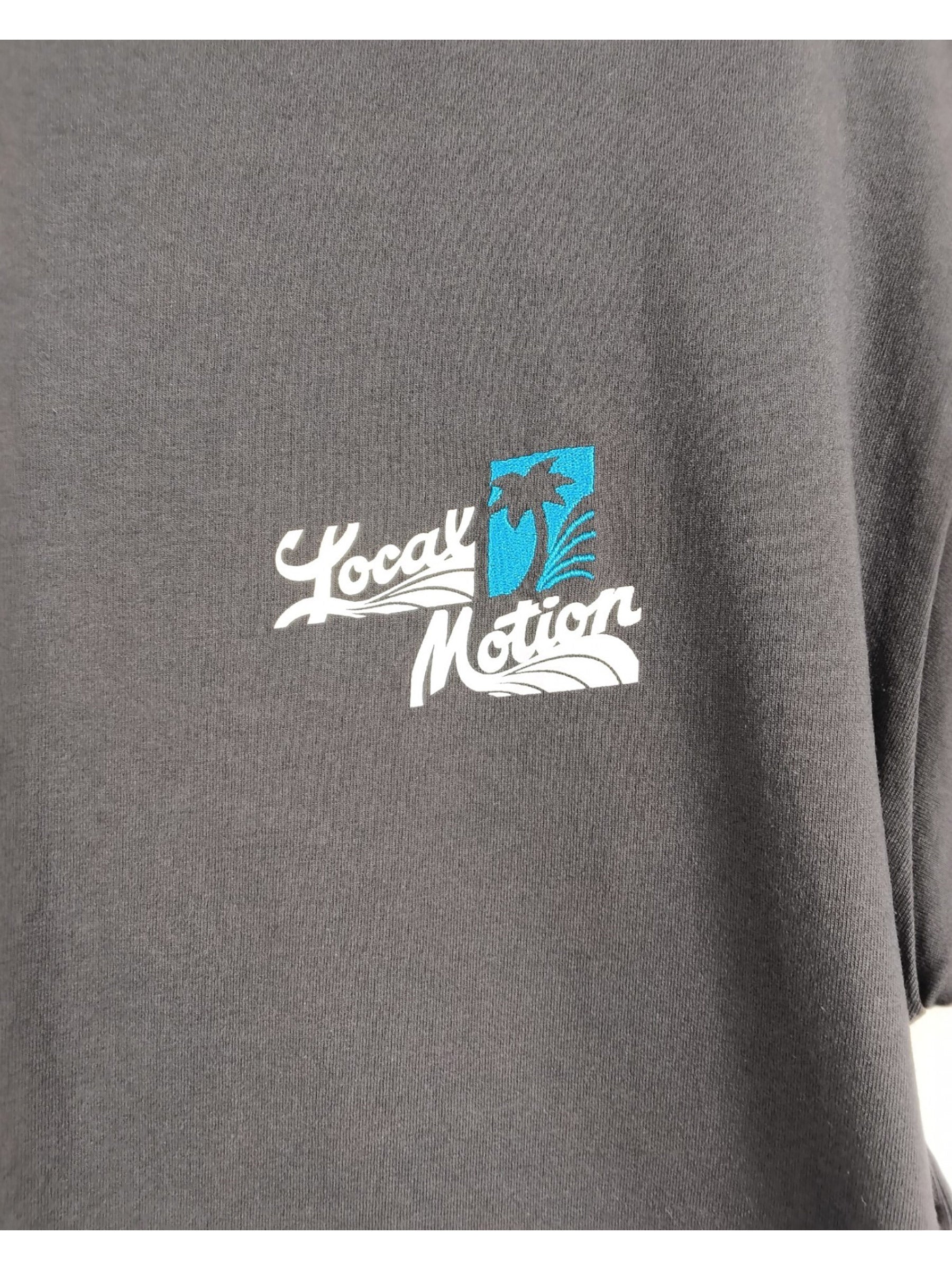 ステッチ＆ロゴプリントTシャツ - CHA