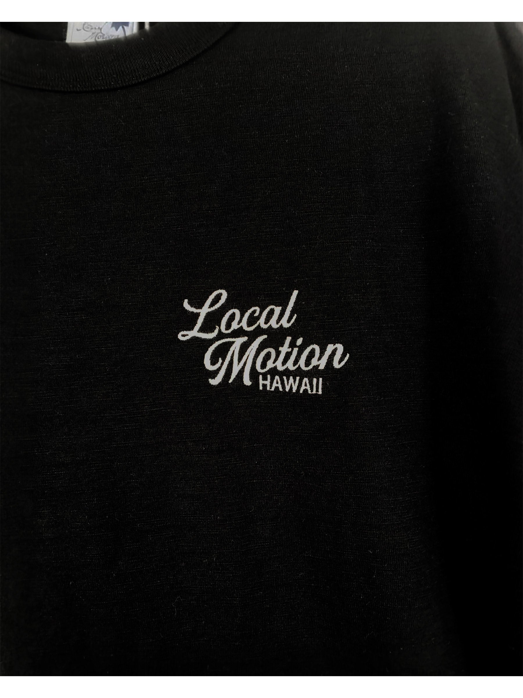 スラブ刺繍Tシャツ - BLK – ローカルモーション公式オンラインストア
