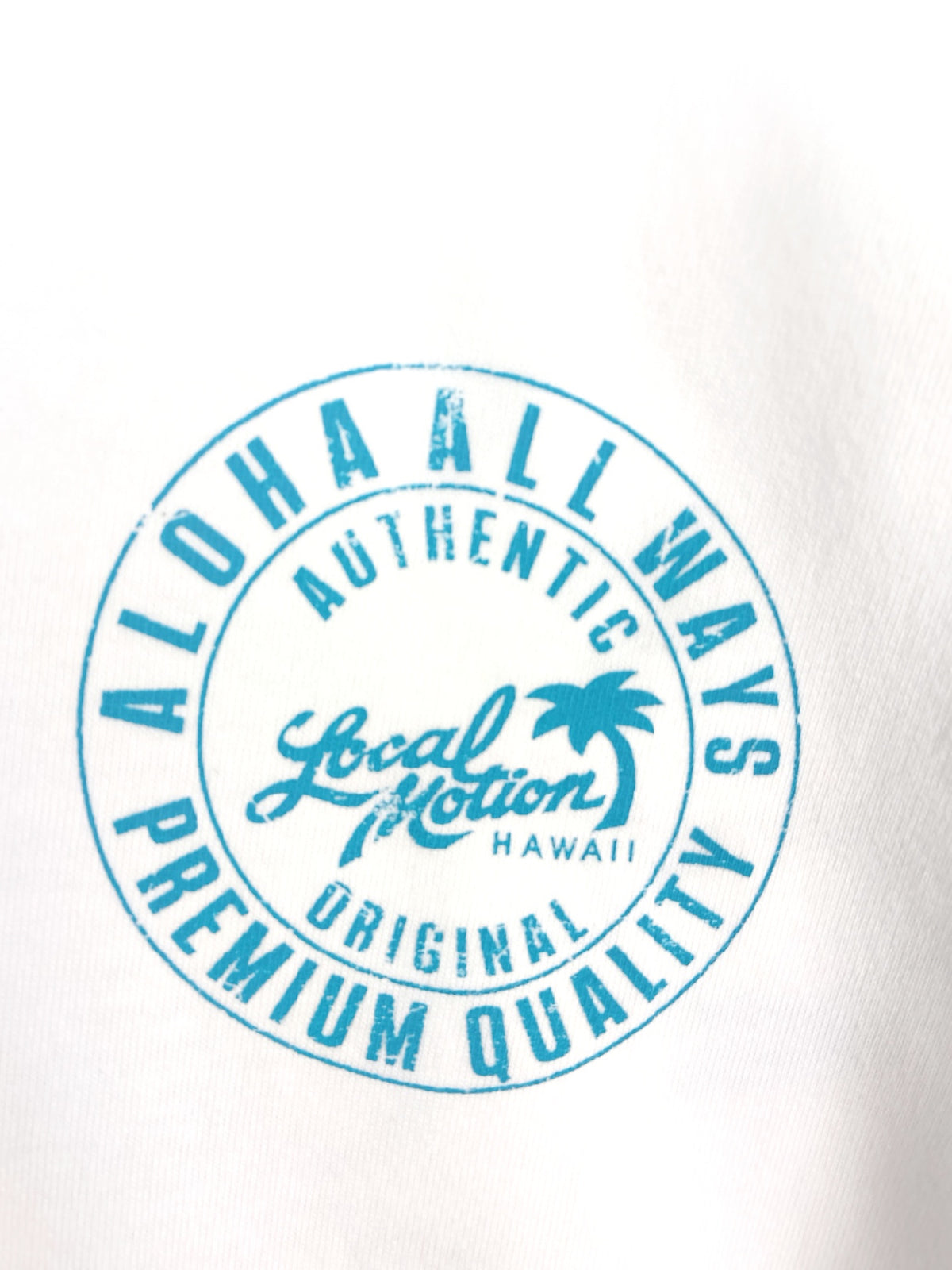 サークルロゴ長袖Tシャツ -  WHT