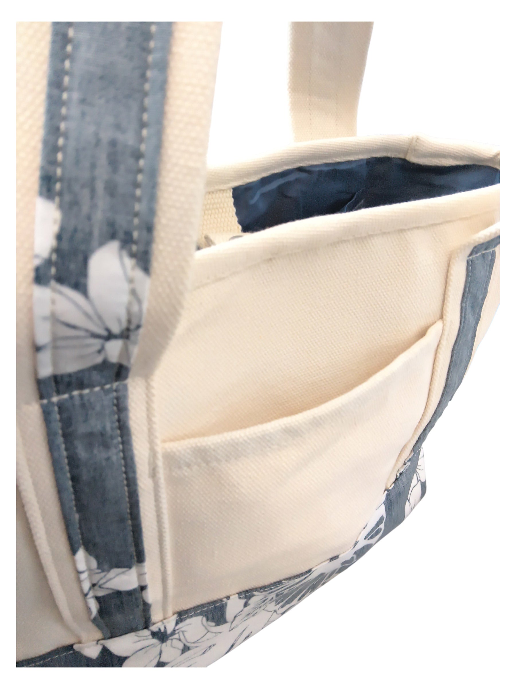 アロハプリントトート2 - NVY