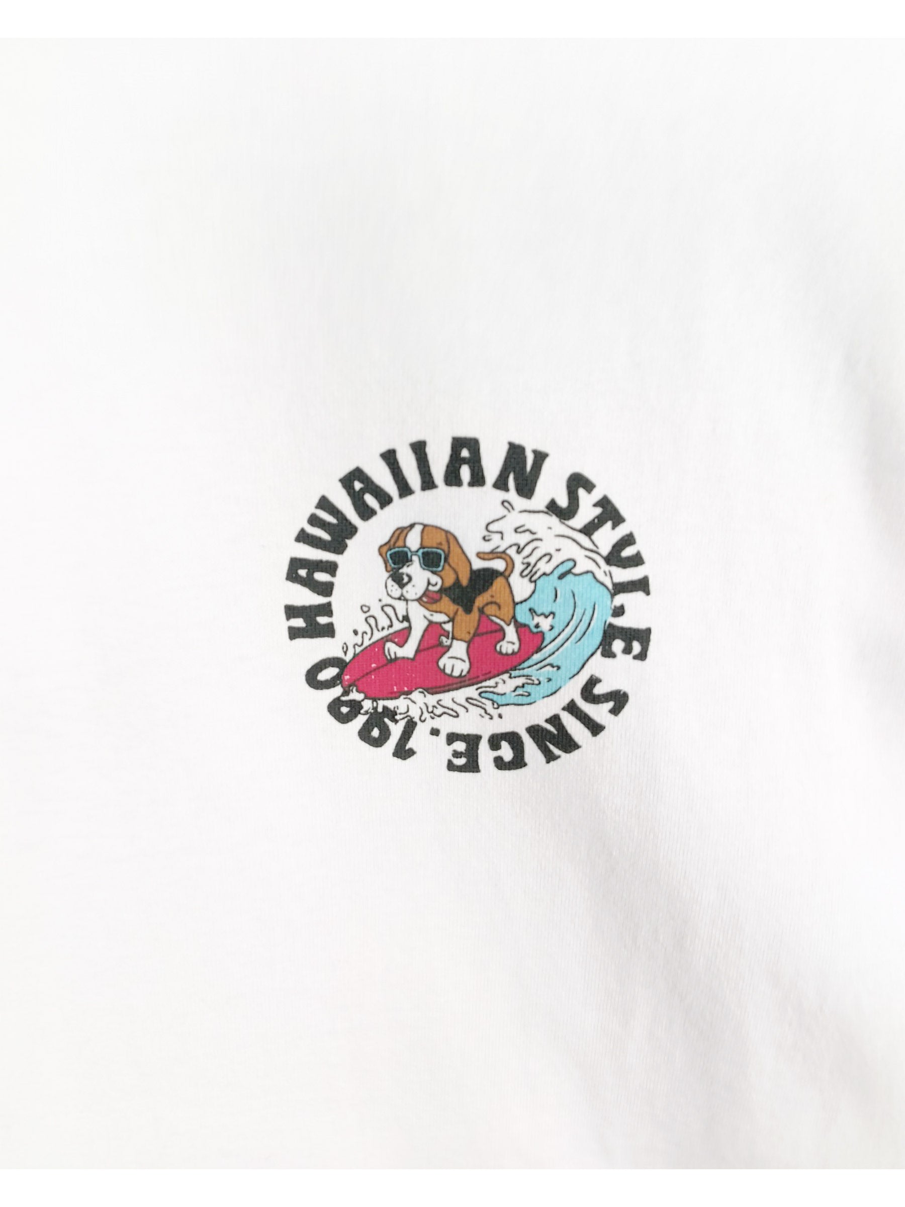 サーフドッグプリントTシャツ