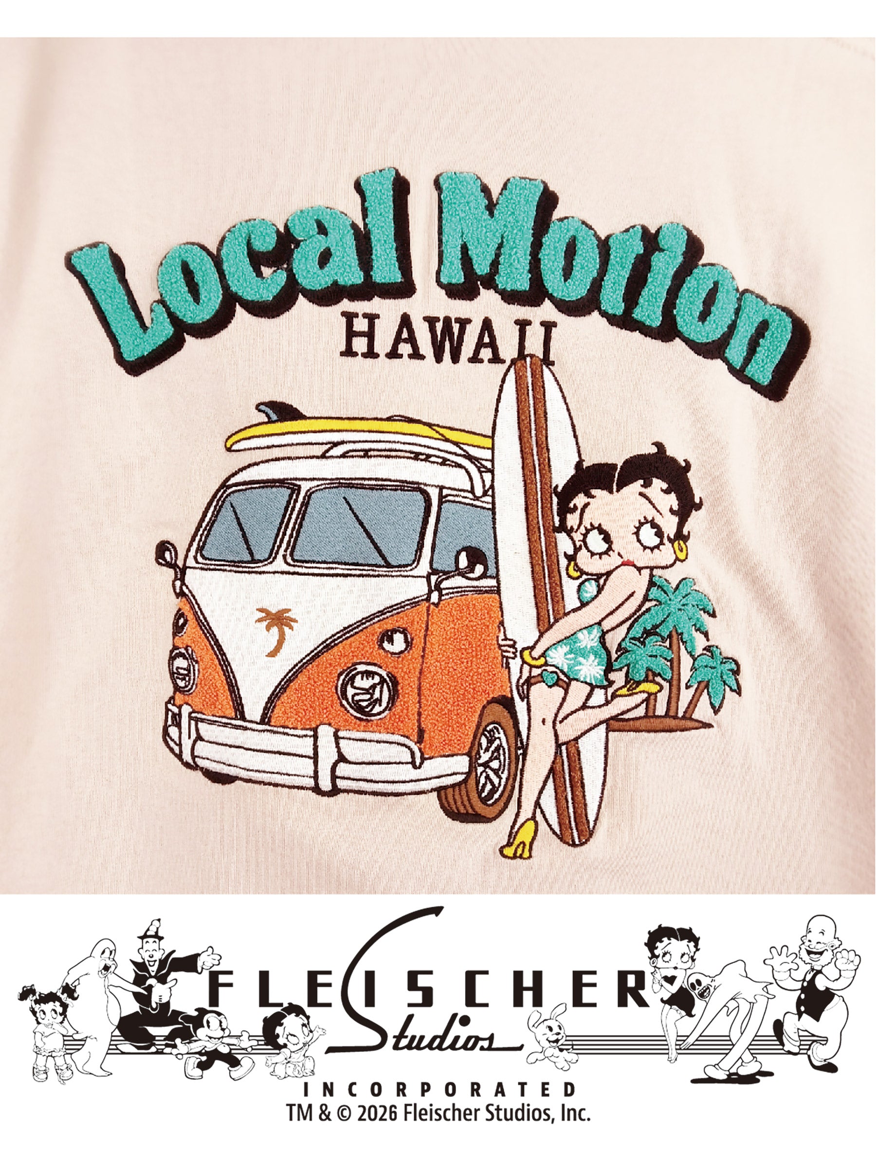 ベティーサガラ刺繍Tシャツ