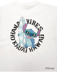 スティッチサークルプリントTシャツ