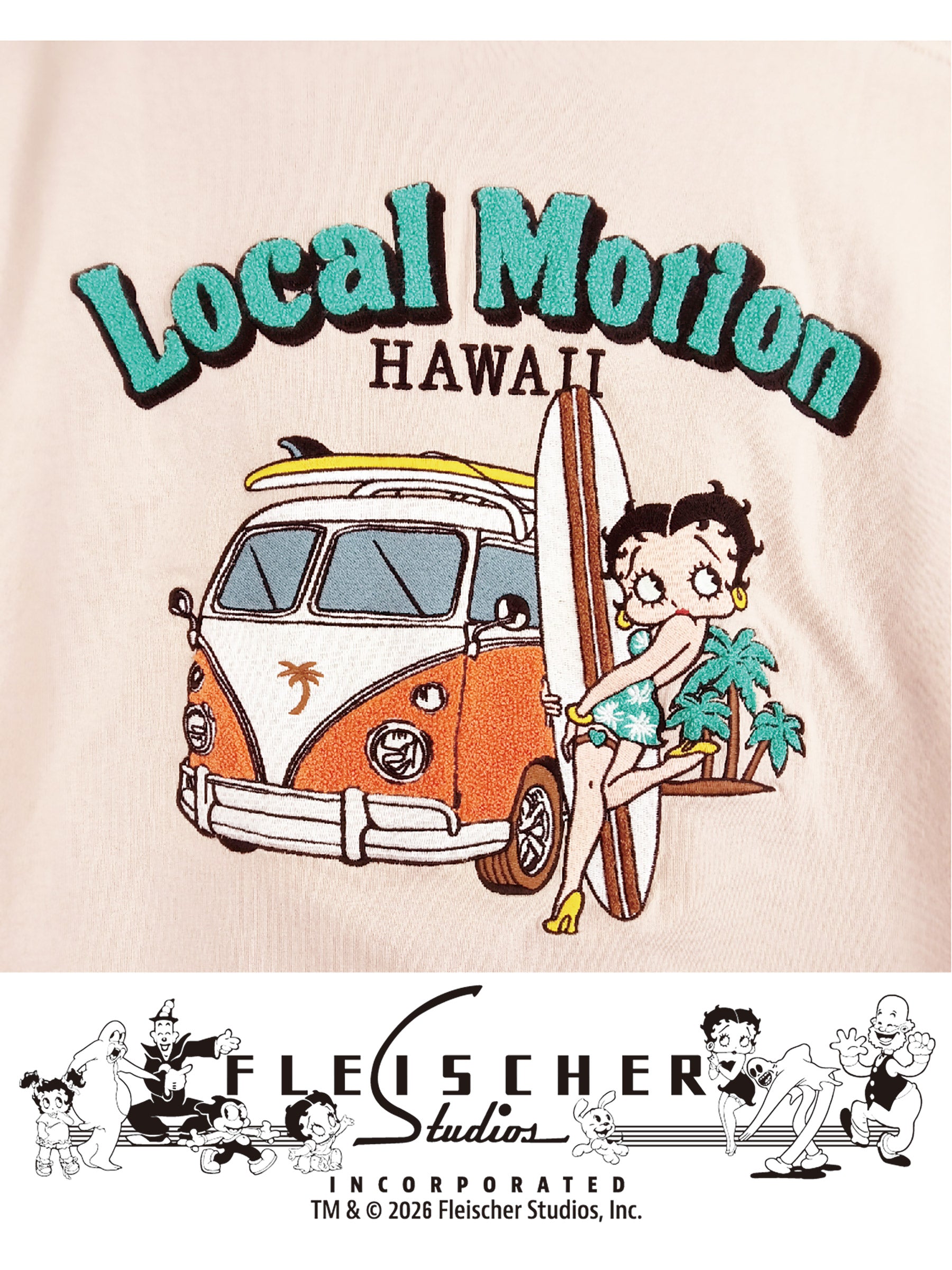 ベティーサガラ刺繍Tシャツ