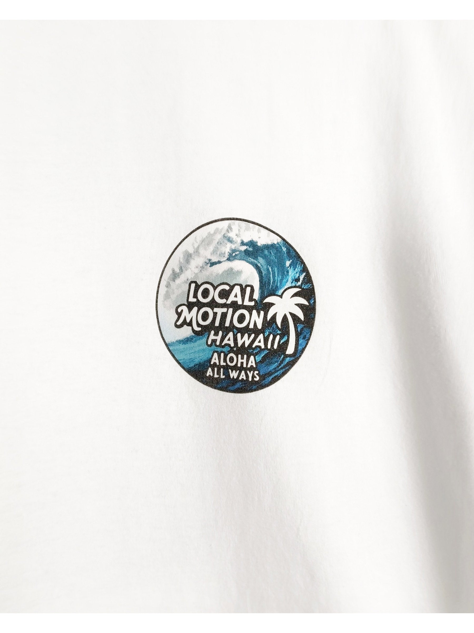 サークルロゴプリントTシャツ - WHT