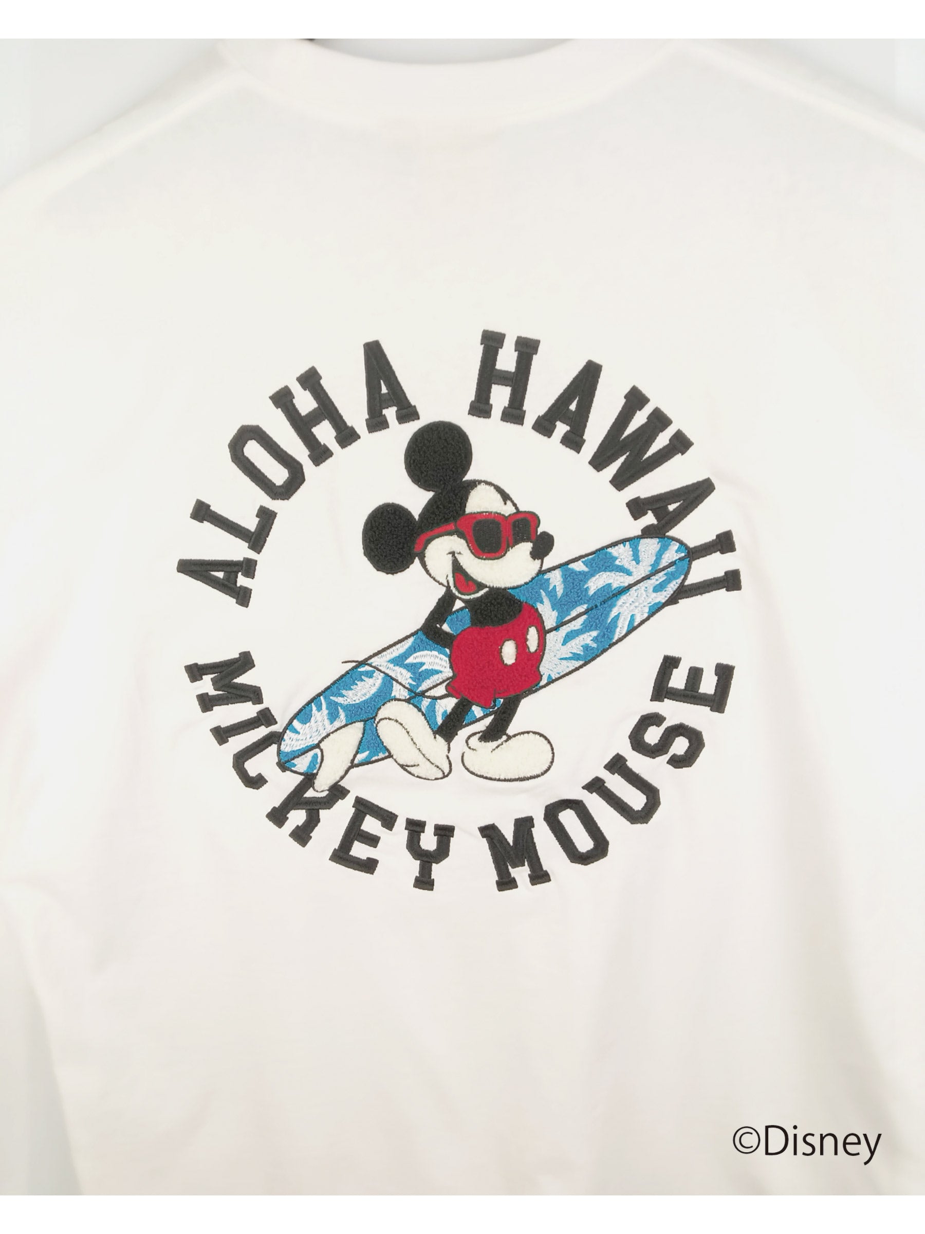 ミッキー サガラ刺繍Tシャツ