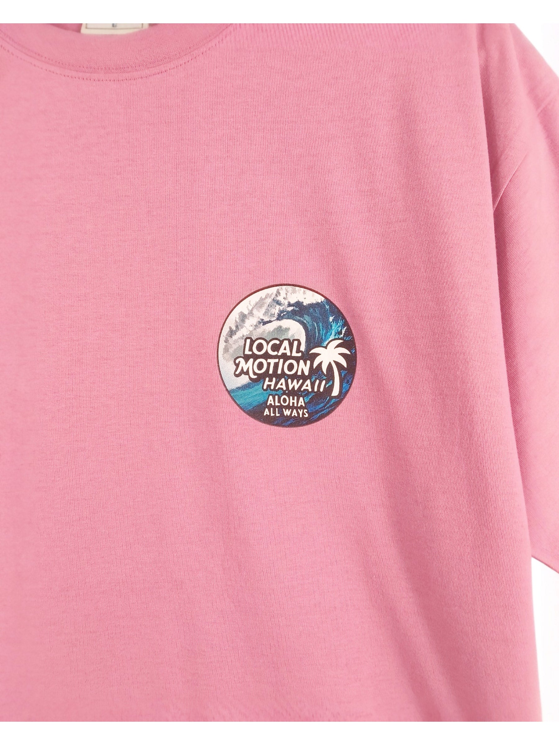 サークルロゴプリントTシャツ - PNK