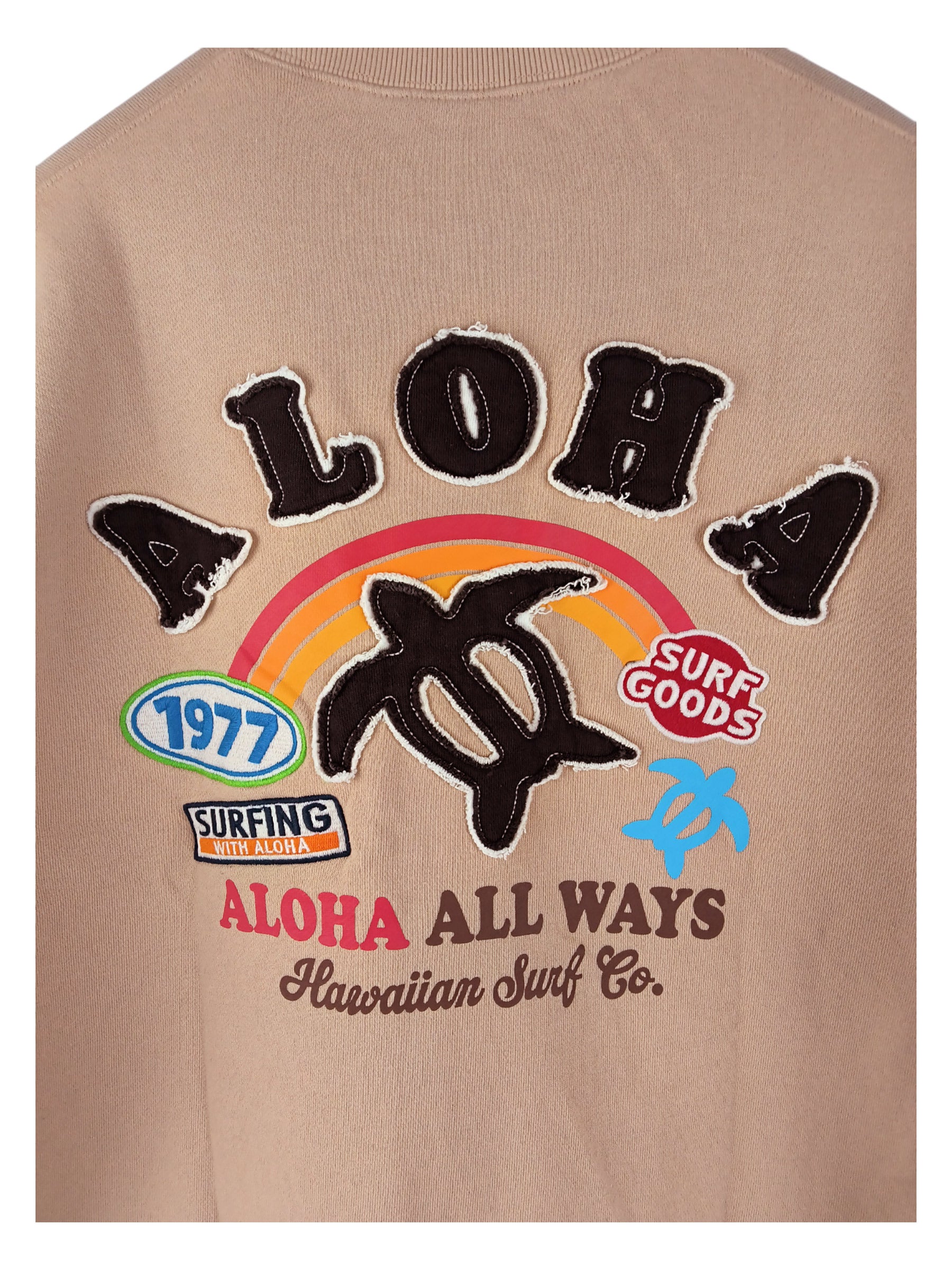 共地貼リ付ケスウェット