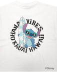 スティッチサークルプリントTシャツ