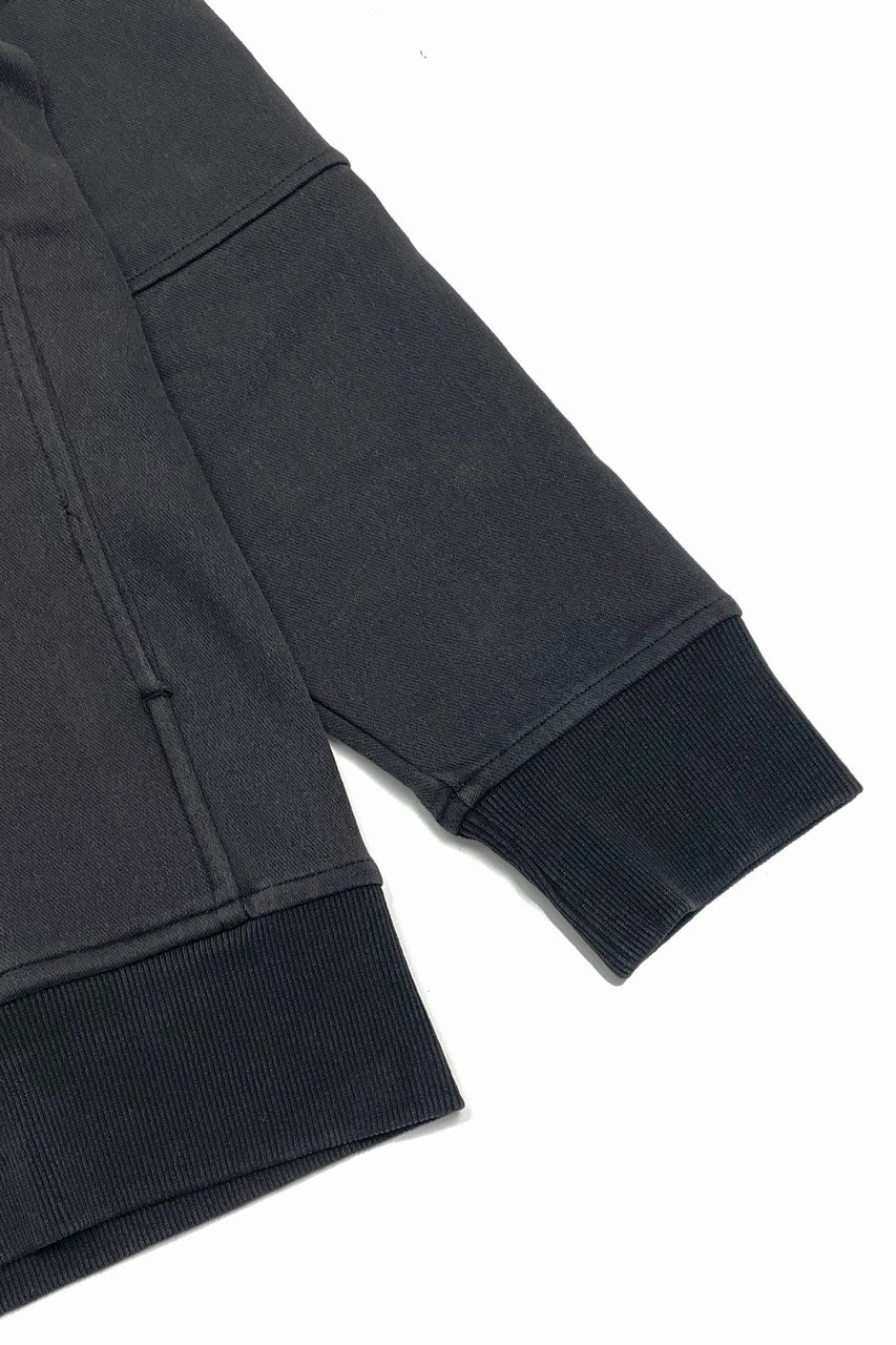 DENIM BONDING ZIP PARKER