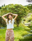 タイダイイージーパンツ - BRN