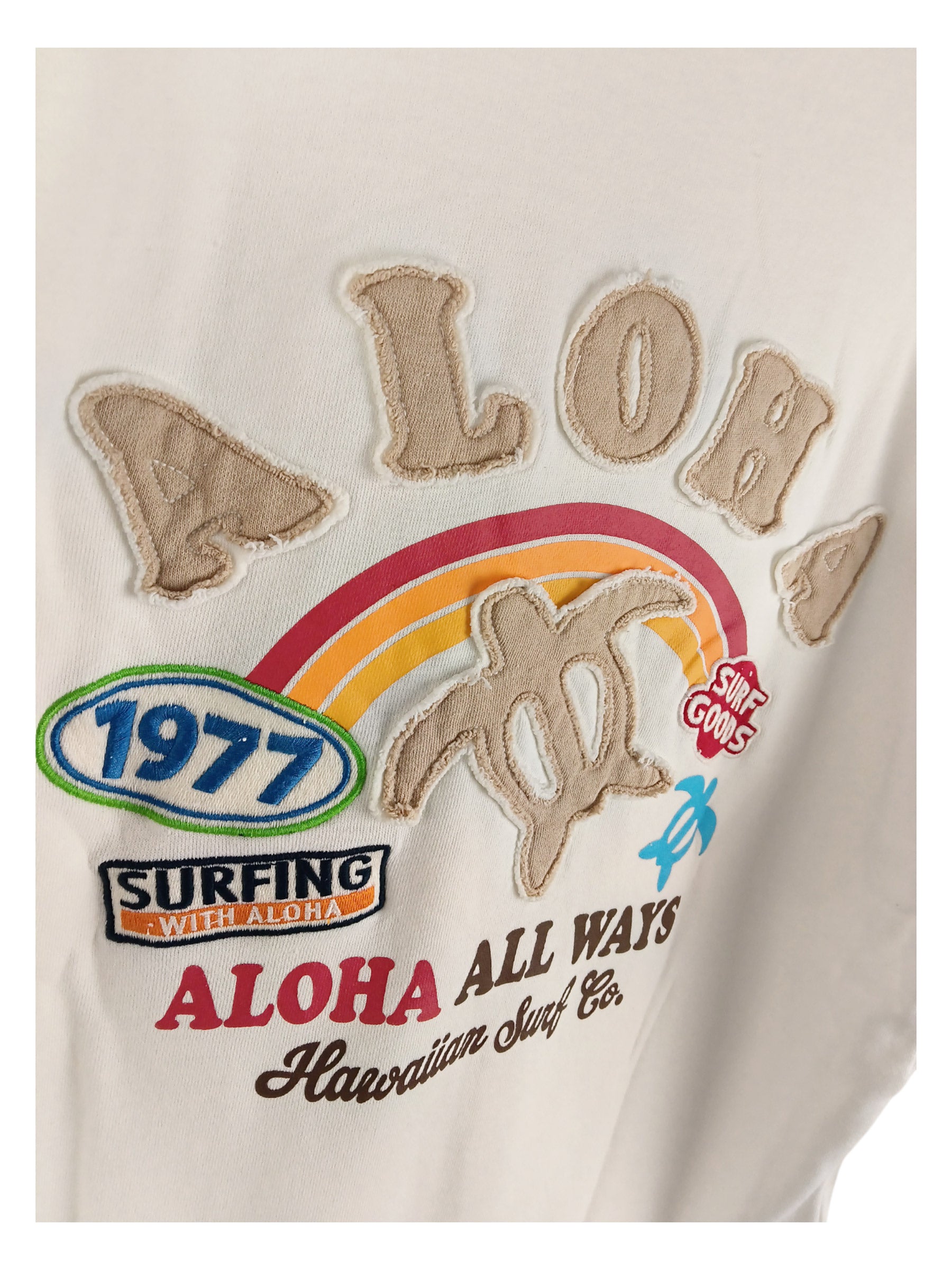 共地貼り付けスウェット