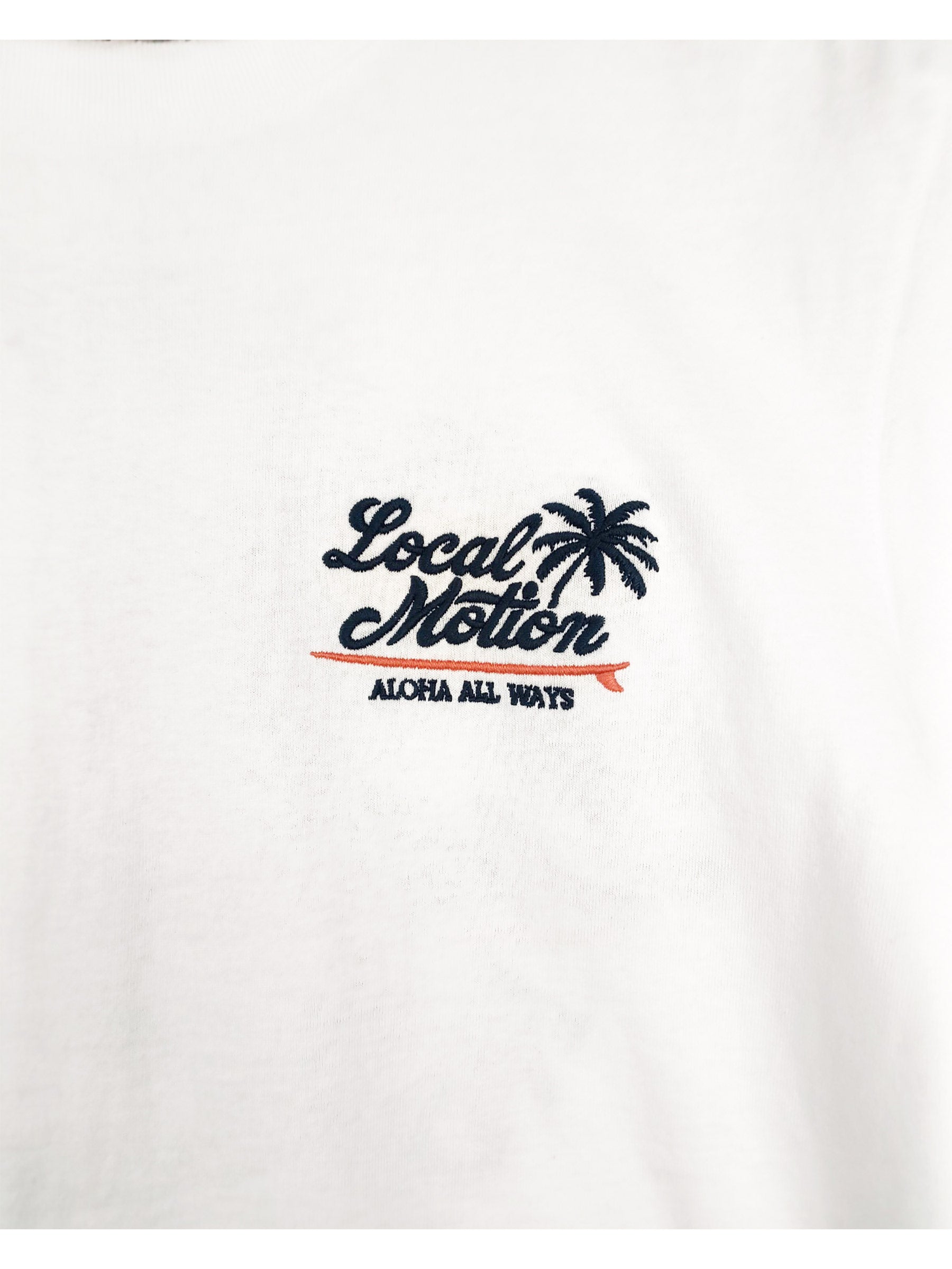 サークルロゴ刺繍Tシャツ – ローカルモーション公式オンラインストア