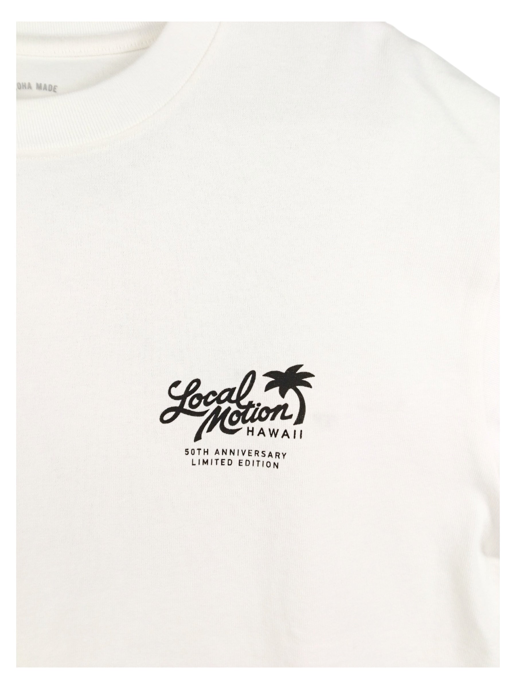 アニバーサリーパイプラインTシャツ - WHT