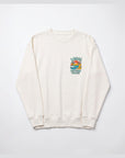 ハンドタッチアーチプリントスウェット - WHT