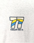 ホヌ柄切リ貼リワッペンTシャツ