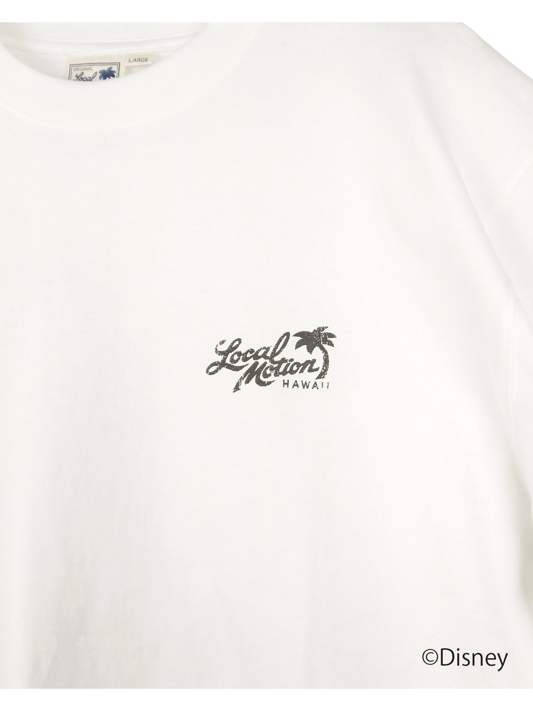 スティッチサークルプリントTシャツ