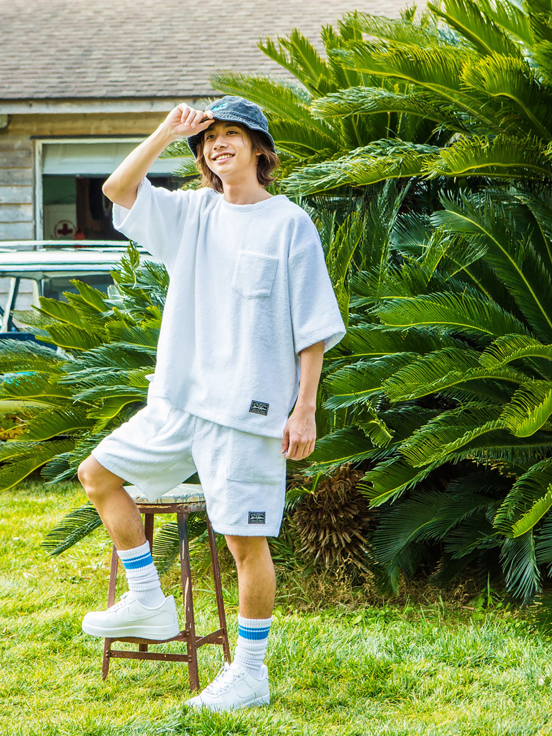 ダブルパイルショーツ - WHT – ローカルモーション公式オンライン