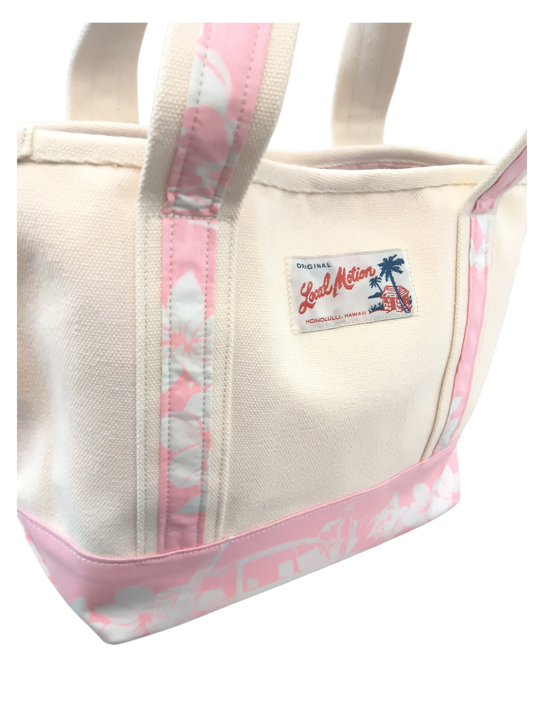 アロハプリントトート2 - PNK