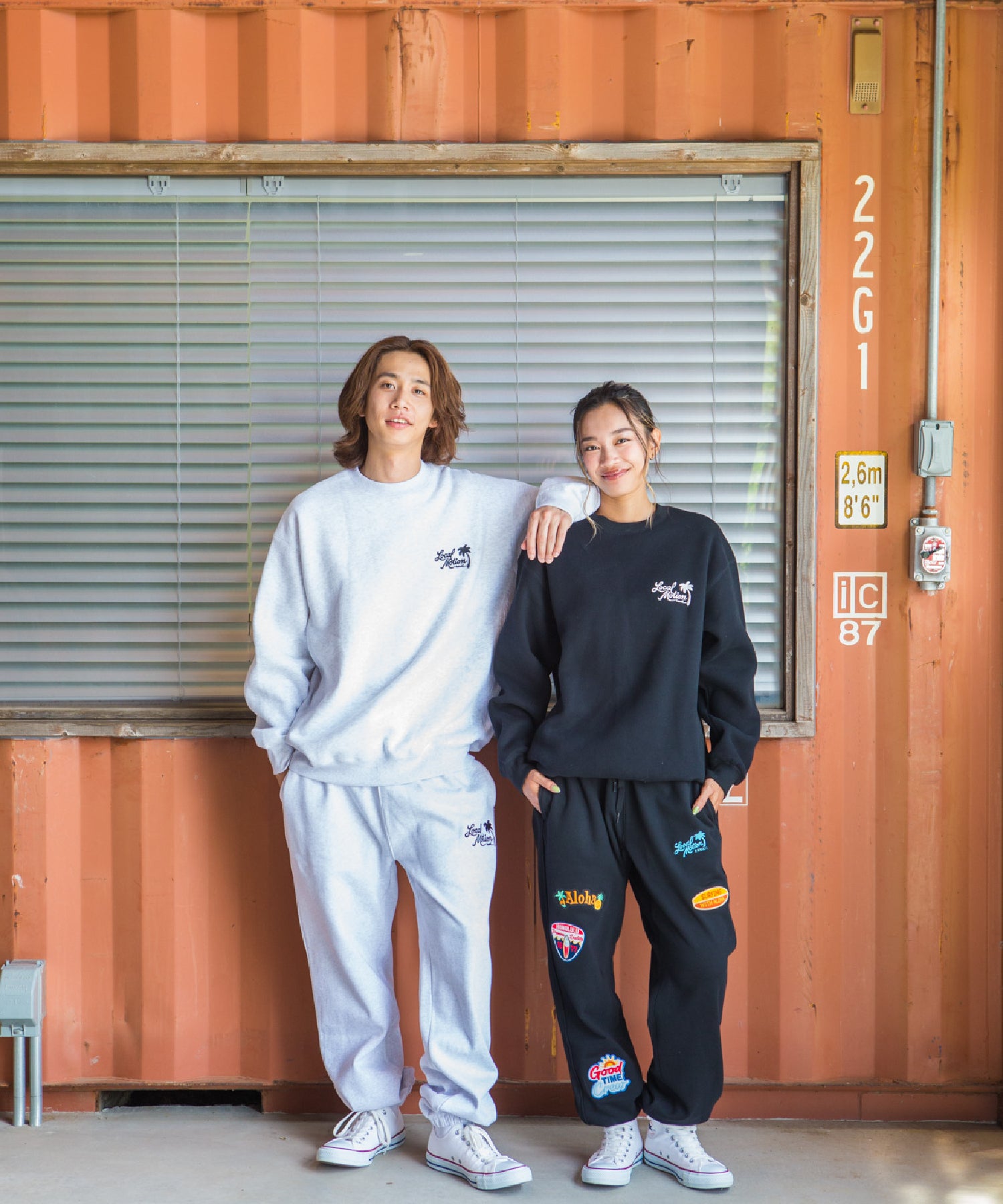 スティッチ刺繍スウェット - SIL – ローカルモーション公式オンライン