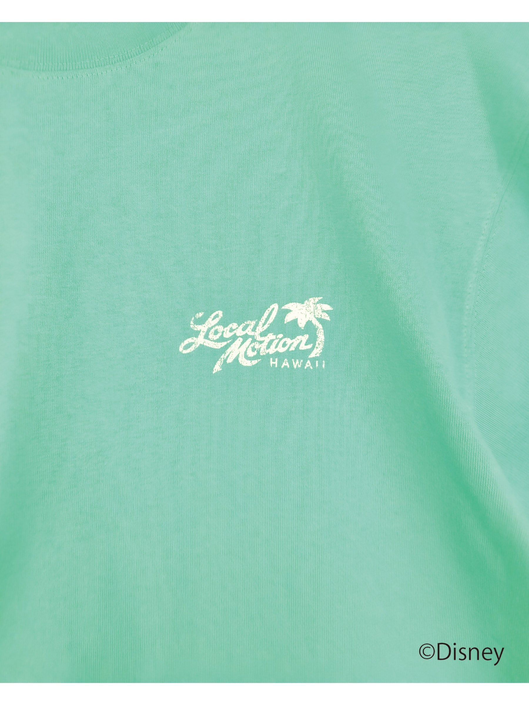 スティッチサークルプリントTシャツ