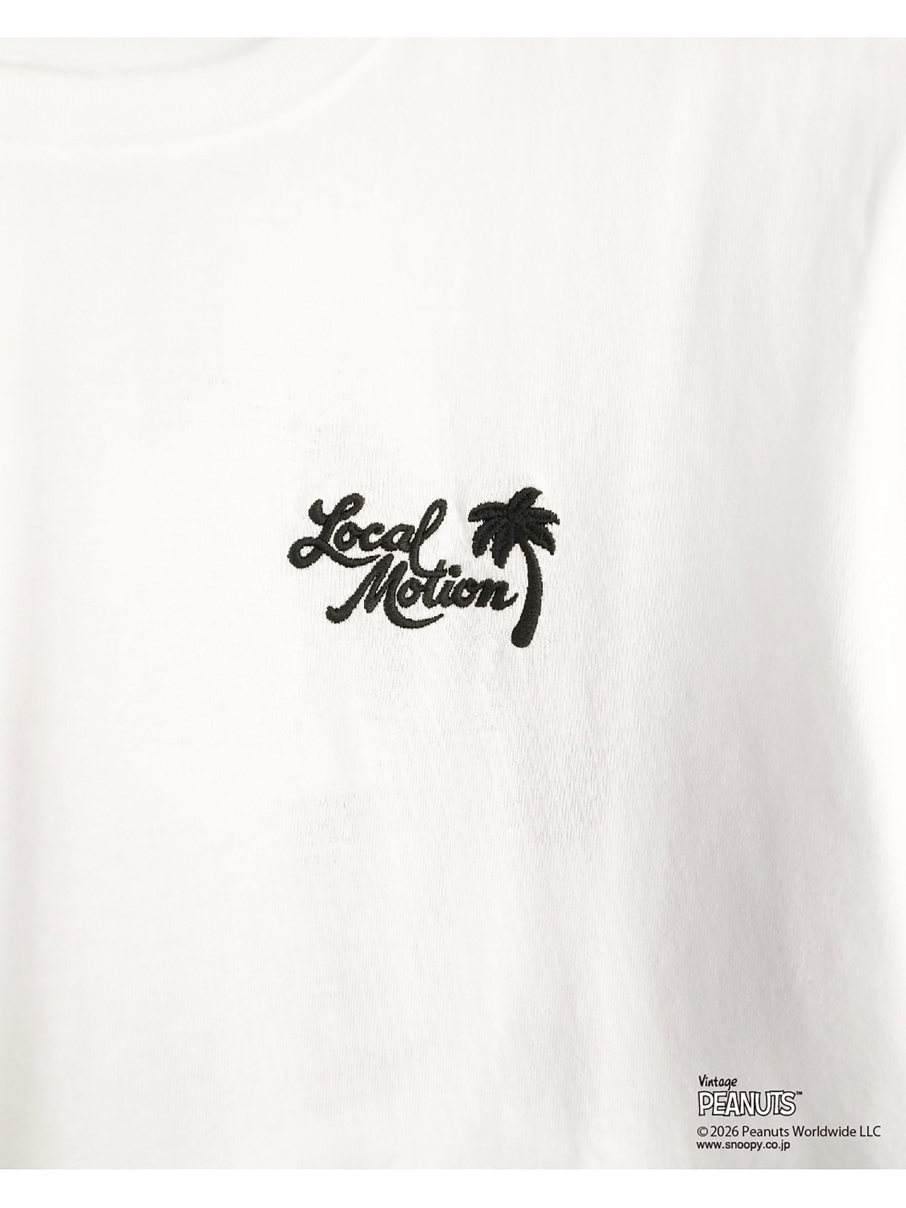 スヌーピー刺繍Tシャツ