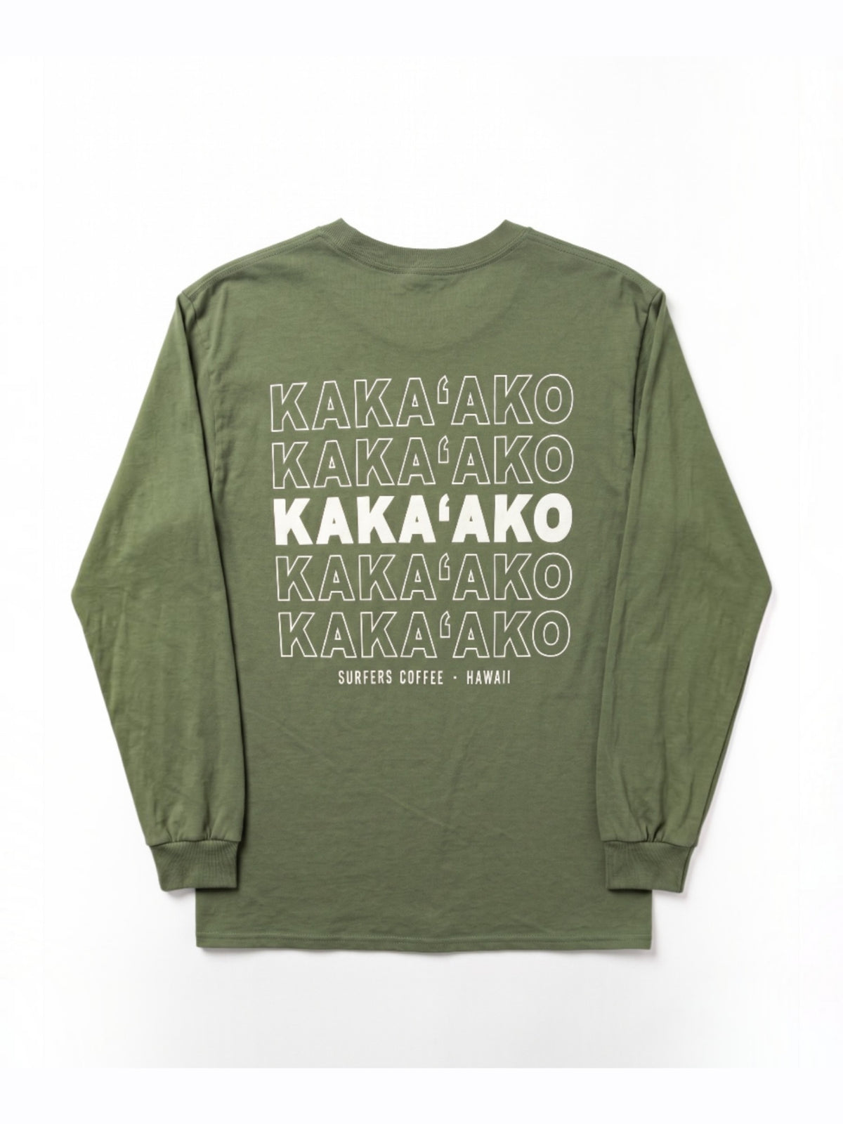 サーファーズコーヒーコラボ 長袖Tシャツ -  MGRN