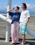 スティッチアーチプリントTシャツ - WHT