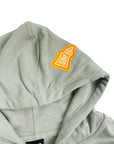 EMBLEM PATCH ZIP HOODIE