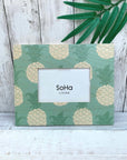 wooden frame Pineapple Pattern
