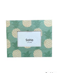 wooden frame Pineapple Pattern