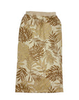 FAUX SUEDE ALL OVER SKIRT