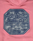 DENIM PATCH HOODIE